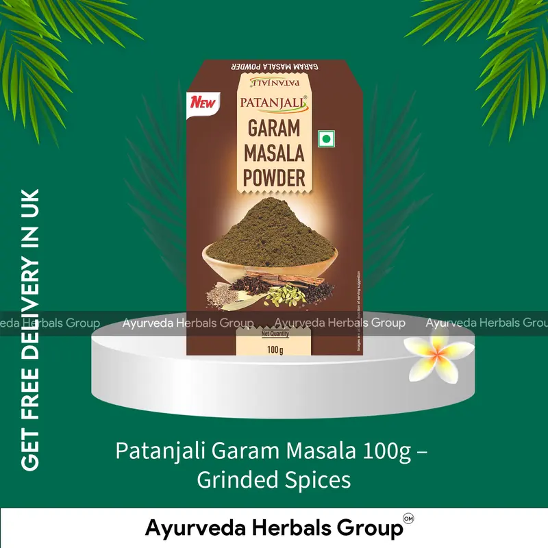 Patanjali Garam Masala 100g - Grinded Spices - Indian Spice | Order Online in the UK
