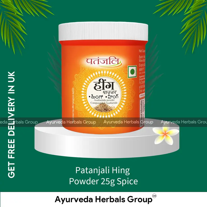 Patanjali Hing Powder 25g Spice - Indian Spice | Delivered Across the UK