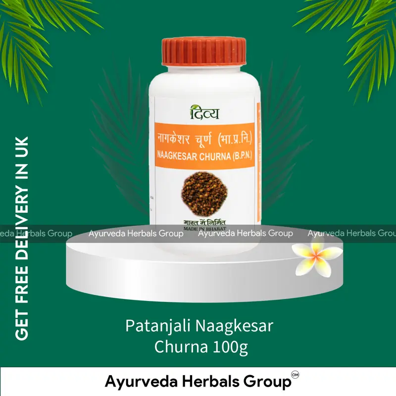Patanjali Naagkesar Churna 100g - Ayurvedic Wellness Support | Delivered Across the UK