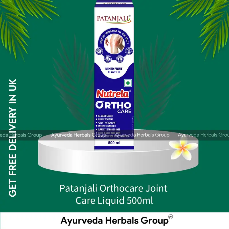 Patanjali Orthocare Joint Care Liquid 500ml - Natural Food Product | Herbal Products UK