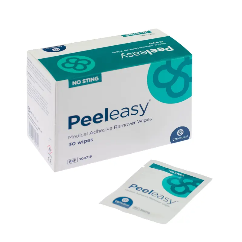 Peel-Easy Medical Adhesive Remover Wipes (x30)