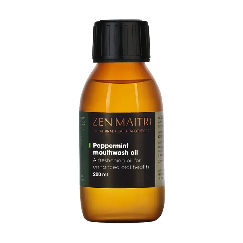 Peppermint Mouthwash Oil | Ayurvedic Oil Pulling | Everyday Oral Care