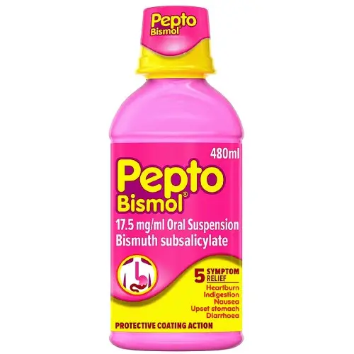 Pepto-Bismol 17.5mg/ml Oral Suspension 480ml