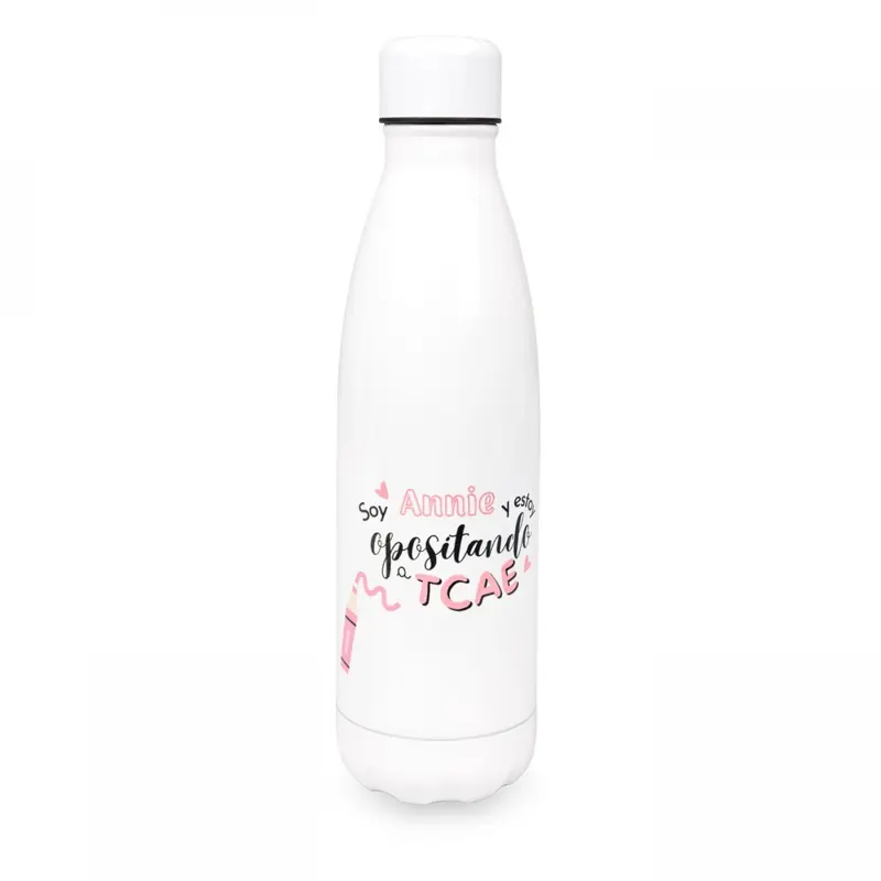 Personalised Custom Name Classic Stainless Steel Thermo Bottle Opposing TCAE 700ml