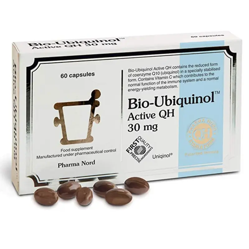 Pharma Nord Bio-Ubiquinol Active QH 30mg 60 Capsules(D)
