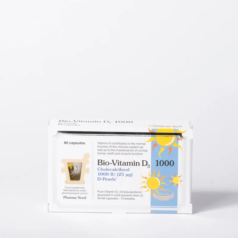 Pharma Nord Bio-Vitamin D3 1000iu - 90 Capsules