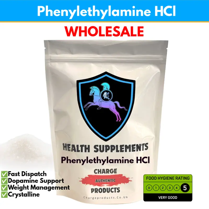 Phenylethylamine HCl Powder — Pure PEA HCl · TAAR1 Agonist · No Fillers · 10g to 25kg