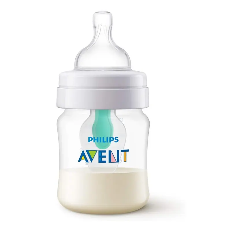 Philips Avent Anti-Colic Bottle (125 ml) with AirFree Vent for Reducing Colic Wind and Reflux (A)