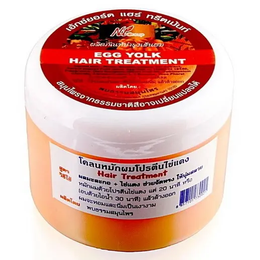 Phoptham - Hair Treatment - Egg Yolk Protein Hair Mask 300g.