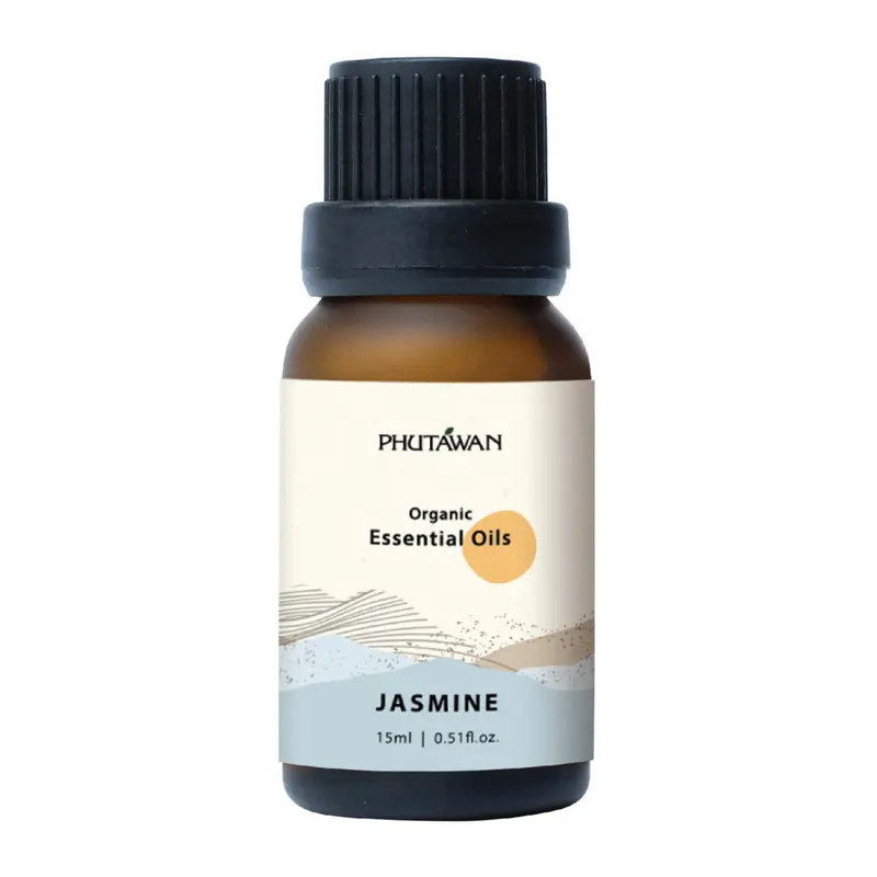 Phutawan - Intree Organic Mountain, Organic Essential Oil, Jasmine 15ml.