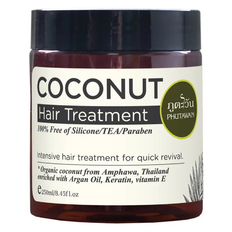 Phutawan - Organic Coconut Hair Treatment 250ml.