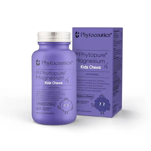 Phytoceutics Phytopure Kids Magnesium Chews - 60 Chewable Tablets
