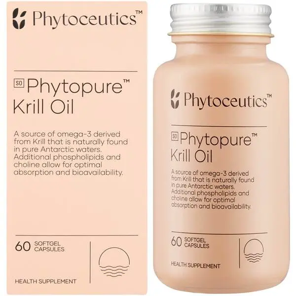 Phytoceutics Phytopure Krill Oil - 60 Capsules