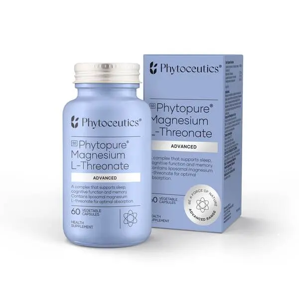 Phytoceutics Phytopure Magnesium L-Threonate - 60 Capsules