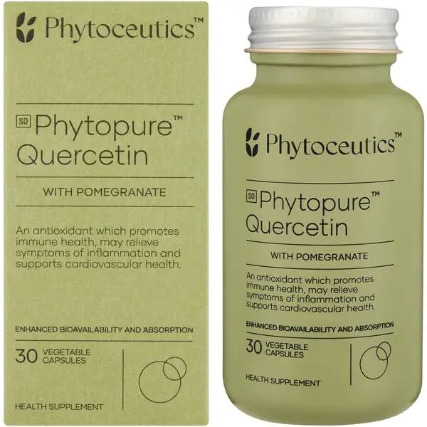 Phytoceutics Phytopure Quercetin + Pomegranate - 30 Vegicaps