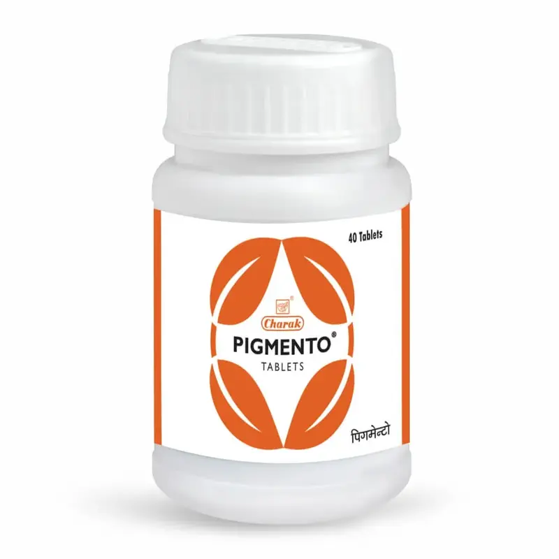 Pigmento Tablets Natural Herbal Remedy for Vitiligo - 60 Tablets by charak