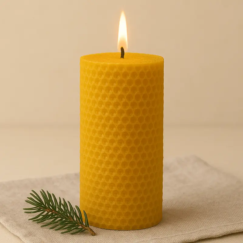 Pillar Beeswax Candle