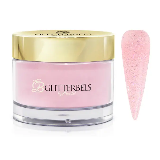 Pink Jelly Glitterbels Coloured Acrylic