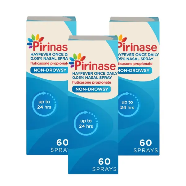 PIRINASE hayever once daily 0.05 NASAL spary 60