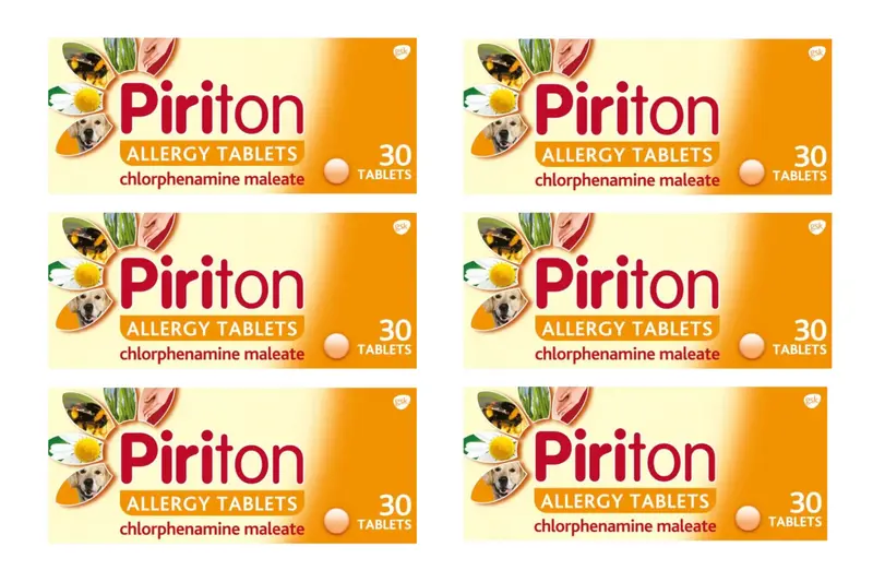 Piriton Allergy – 30 Tablets x 6