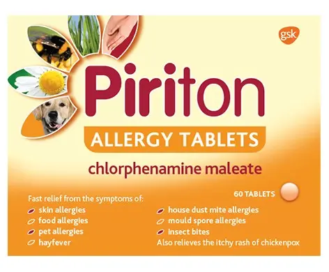 Piriton Allergy 60 Tablets (P)(N)