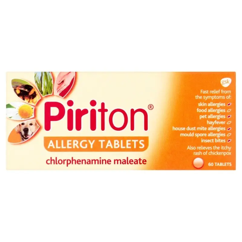 Piriton Allergy Tablets - 60 Tablets