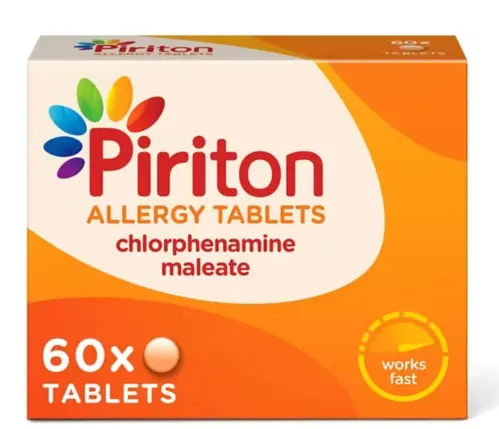 Piriton Chlorphenamine 4mg Tablets | Antihistamine