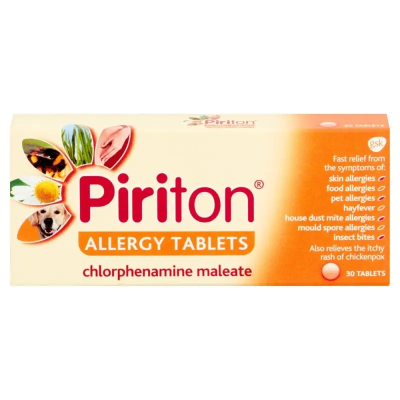 Piriton Hayfever & Allergy Tablets