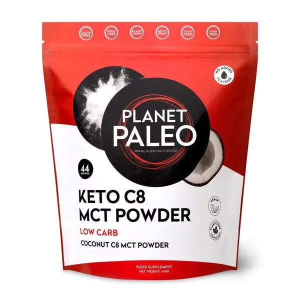 Planet Paleo Keto C8 MCT Powder 440g