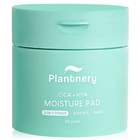 Plantnery - Cica + Hya Moisture Pad 3in1 Toner (80 Pads)