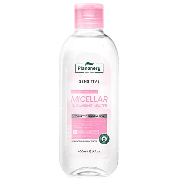 Plantnery - Comfrey Sensitive Micellar Cleansing Water 400ml.