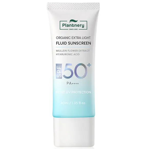 Plantnery - Organic Extra Light Fluid Sunscreen SPF50+ PA++++ 40ml.