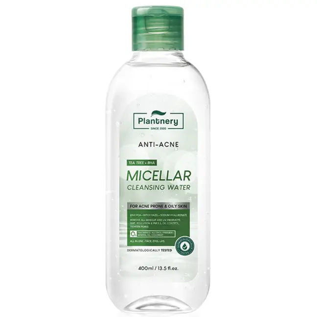 Plantnery - Tea Tree Acne Micellar Cleansing Water 400ml.