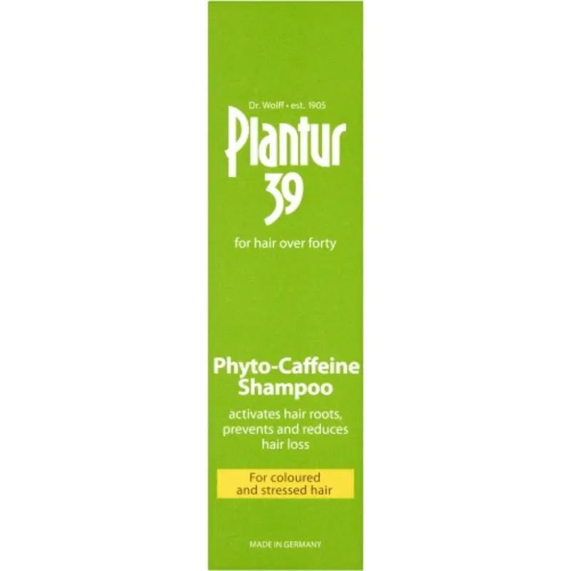 Plantur 39 Phyto-Caffeine Shampoo for Coloured & Stressed Hair 250ml