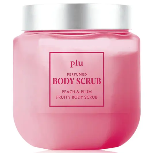 Plu - Perfumed Fruity Body Scrub Peach & Plum 500g.