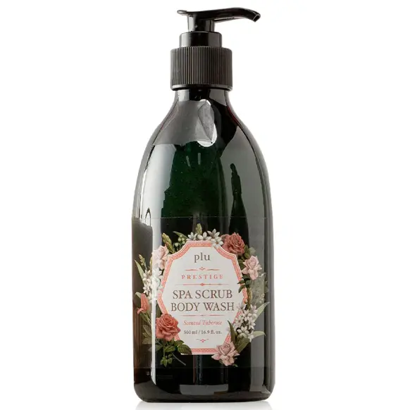 Plu - Prestige Spa Scrub Body Wash Scented Tuberose 500g.