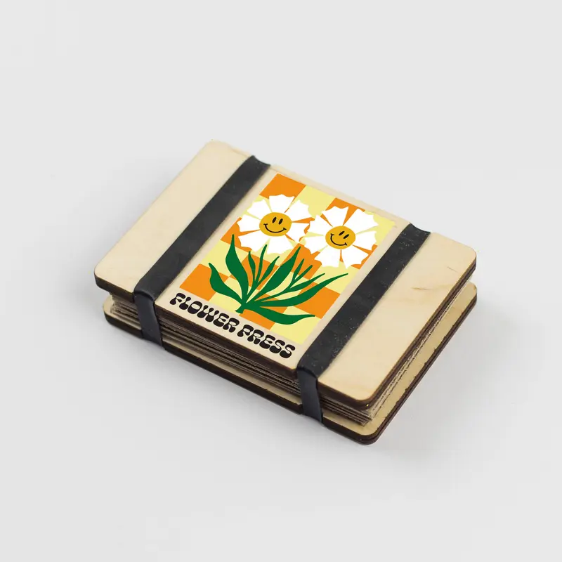 Pocket Flower Press - Happy Flower