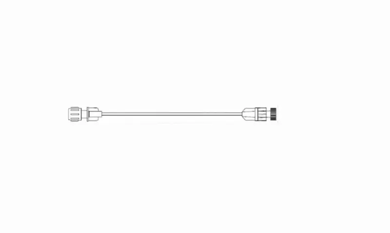 Polyethylene (PE) Lined Mini-Volume Extension Set (50cm)