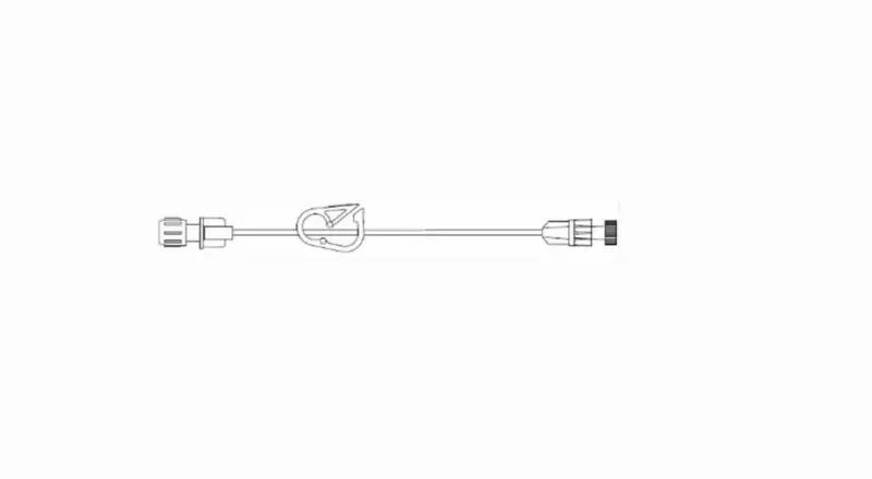 Polyethylene (PE) Lined Syringe Extension Set (200 cm)