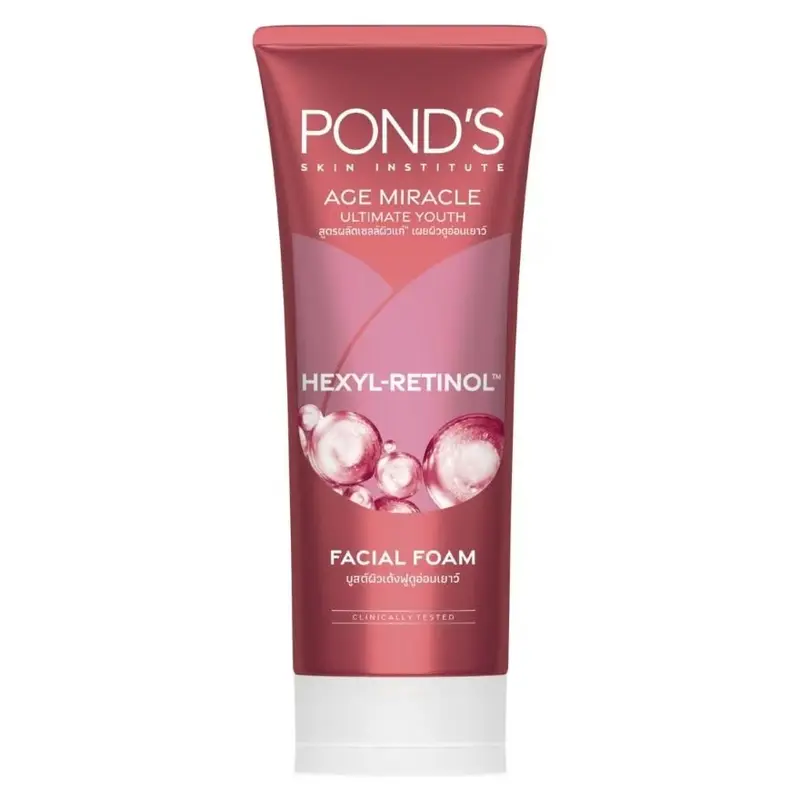 Pond's - Age Miracle Ultimate Youth Hexyl-Retinol Facial Foam 90g.