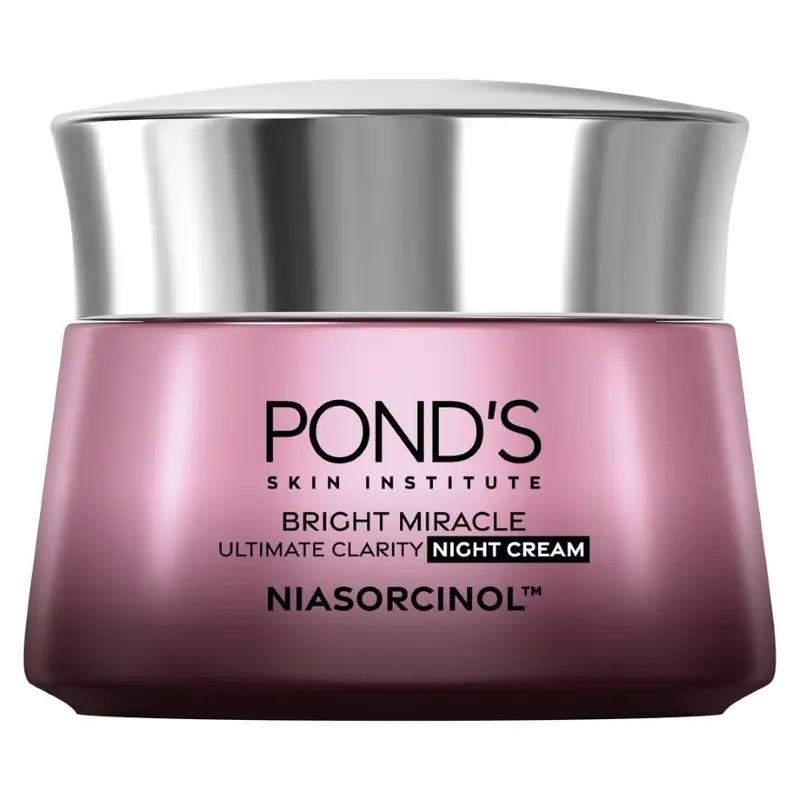 Pond's - Bright Miracle Ultimate Clarity Night Cream SPF15 PA++ Niasorcinol 45g.