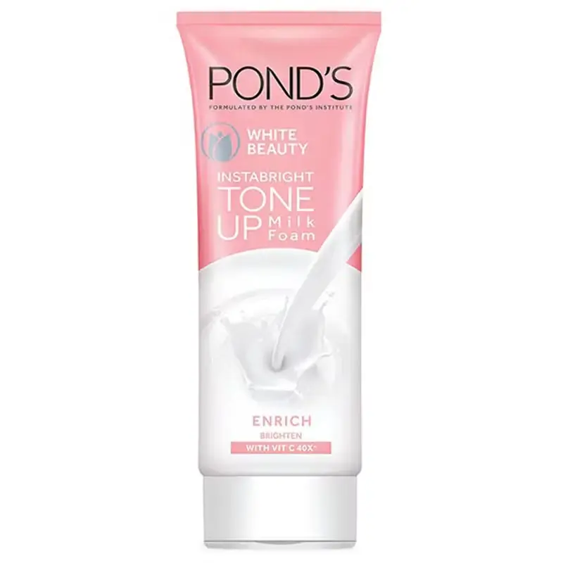 Pond's - Instabright Tone Up Milk Foam Enrich Brighten 100g.