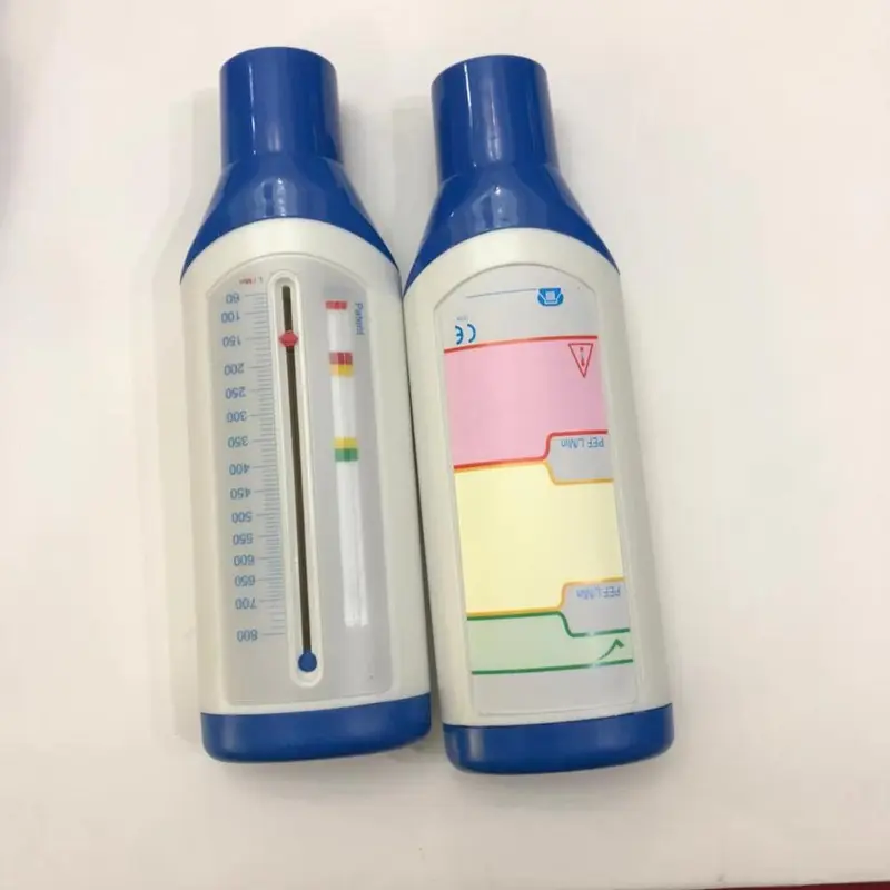 Portable Breathing Monitoring Spirometer Lungs Peak Flow Meter