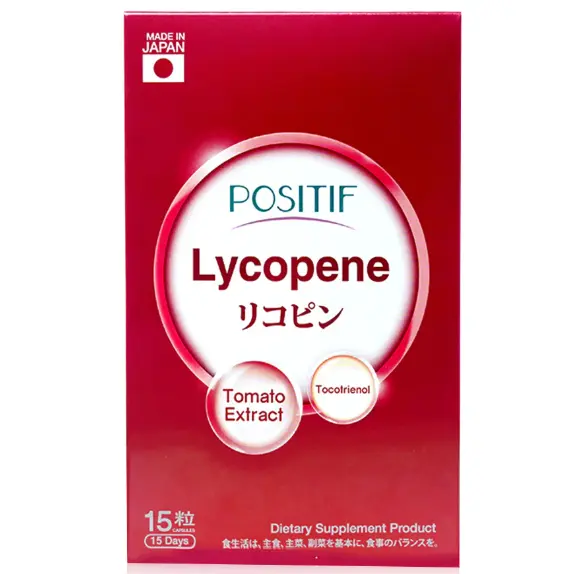 Positif - Lycopene Tocotrienol Soft Capsule Tomato Extract 15 Days (15 Capsules)