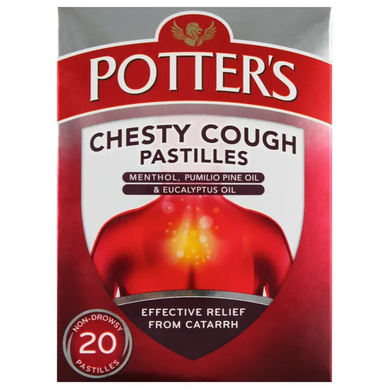 Potters Chesty Cough Pastilles