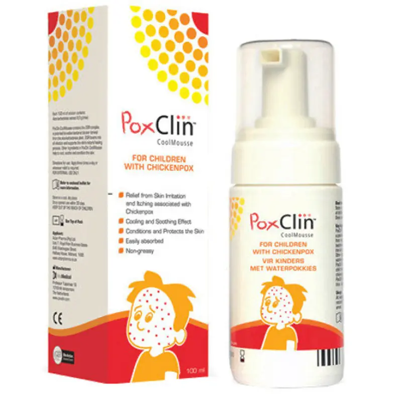 Poxclin Mousse Rapid Relief 100ml
