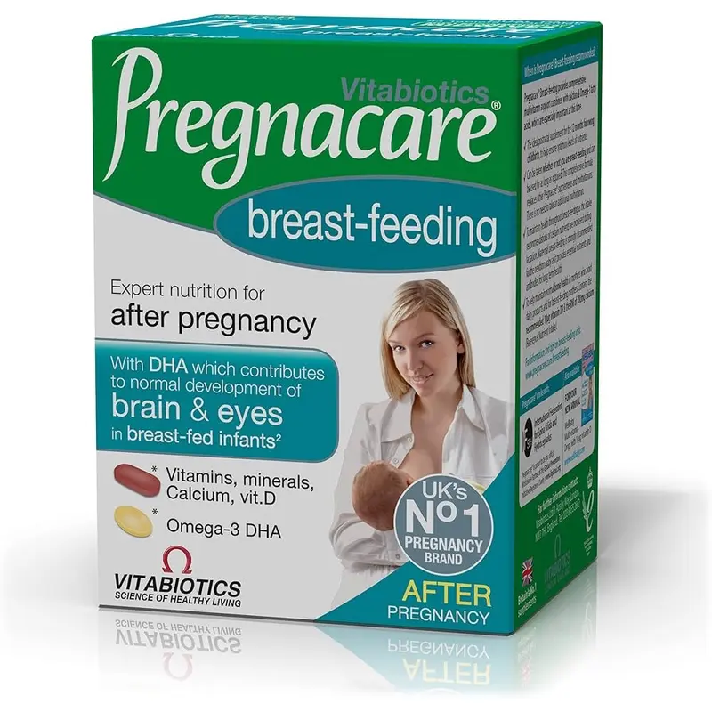 Pregnacare Breast-feeding – 56 Tablets + 28 Omega-3 Capsules (84 tablets)