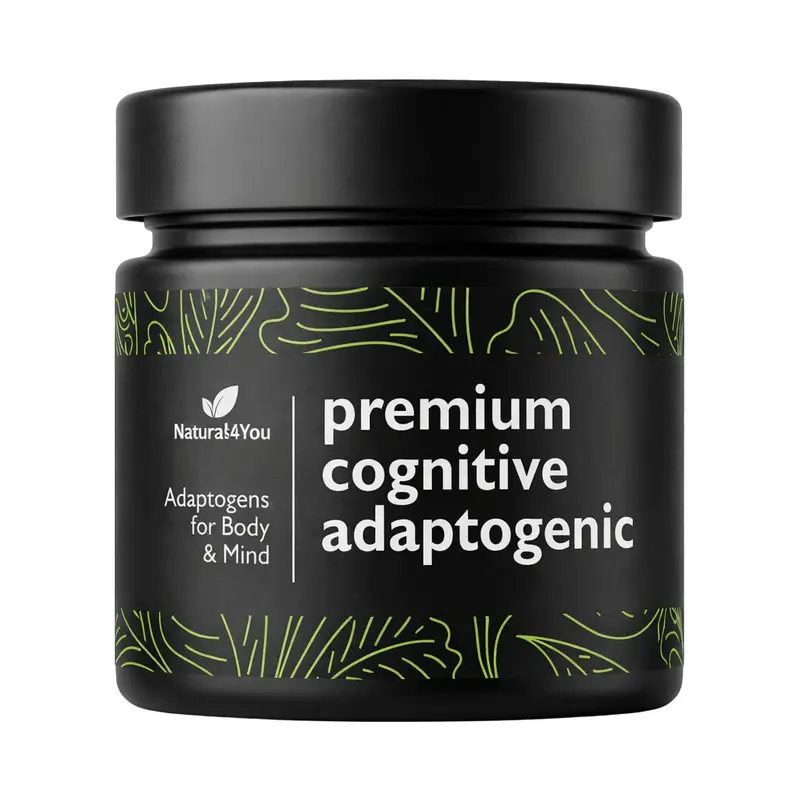 Premium Cognitive Adaptogenic 200g - Lion's Mane Ashwagandha Shilajit Liposomal