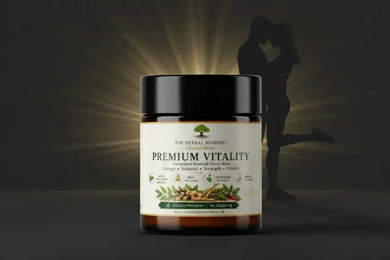 Premium Vitality Complex Advanced Herbal Blend for Energy, Strength & Male Vitality