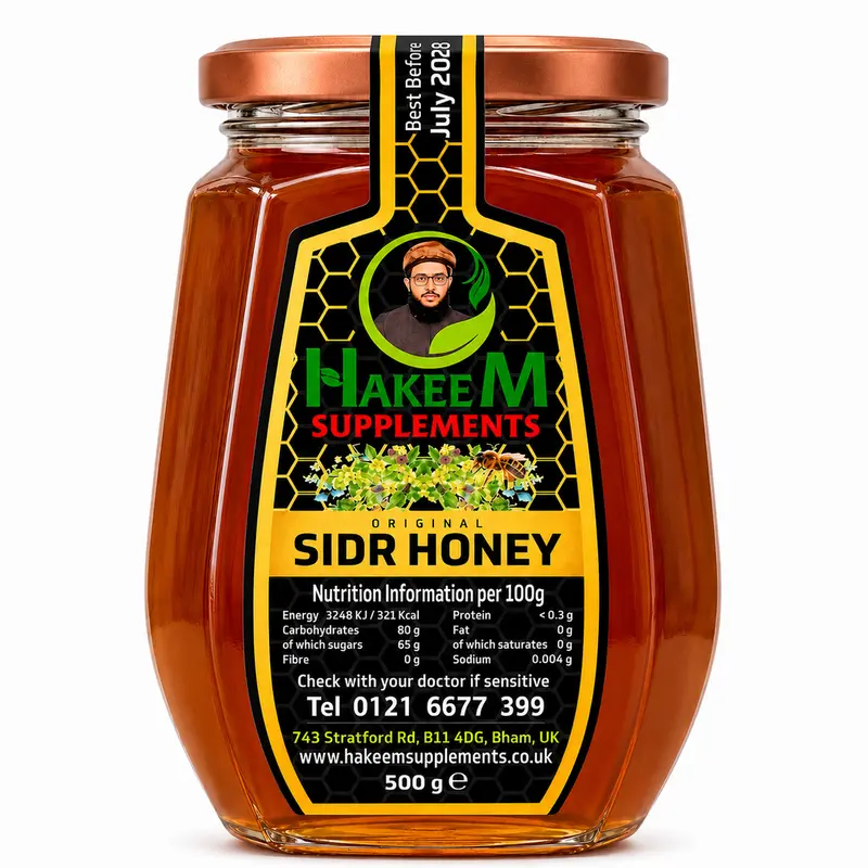 Premium Yemeni Sidr Honey 500g | Authentic Honey from Yemen